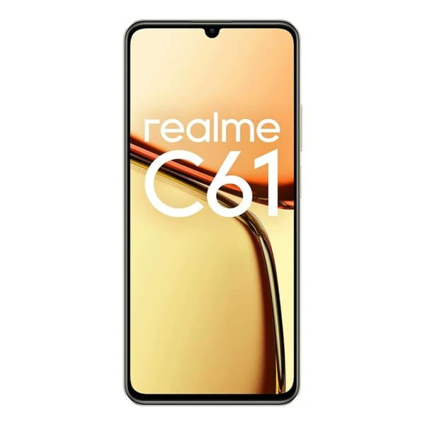 Smartphone Realme C61 6,74" Unisoc 6 GB RAM 128 GB Gyllene