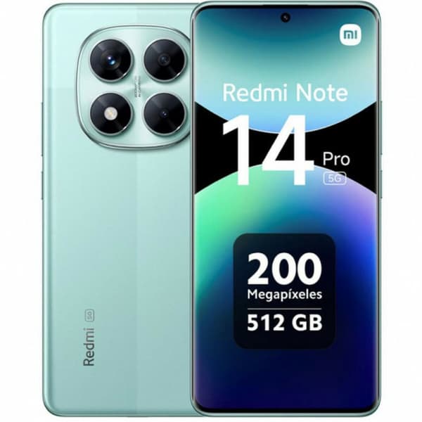 Älypuhelimet Xiaomi Redmi Note 14 Pro 6,67" 12 GB RAM 512 GB Vihreä Vihreä
