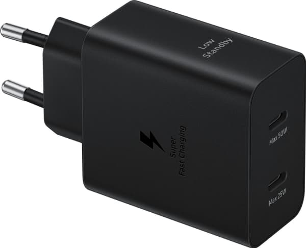 Samsung USB-C 50W laturi USB-C-kaapelilla - musta