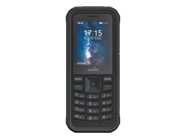 Sonim XP100, Meny, Dual SIM, 6,1 cm (2,4"), 2 MP, 1800 mAh, Sort