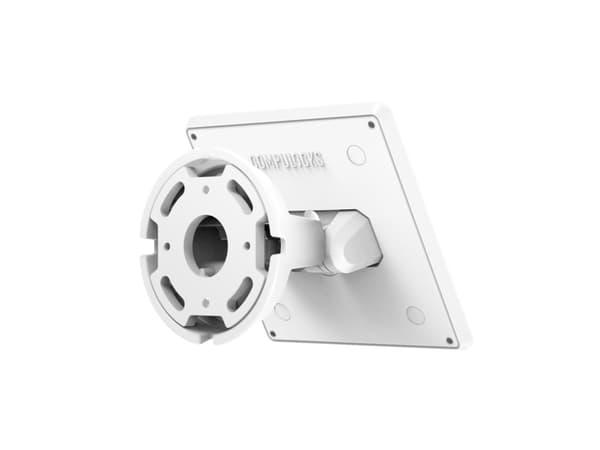 Compulocks VESA Tilting Wall Mount - White, Screws, 68.6 cm (27"), 75 x 75 mm, 100 x 100 mm, White