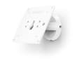 Pikkukuva 1 / 5: Compulocks VESA Tilting Wall Mount - White, Screws, 68.6 cm (27"), 75 x 75 mm, 100 x 100 mm, White