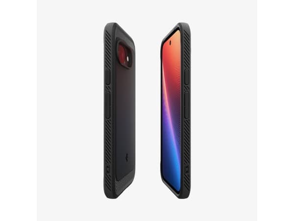 Spigen Rugged Armor (MagFit), Omslag, Google, Pixel 9a, 16 cm (6.3"), Svart