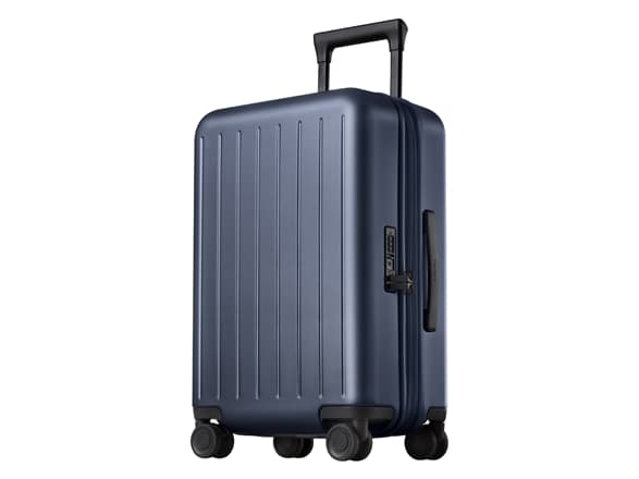 Expandable Luggage 20" | 3400 g | Luggage | Blue | Polycarbonate/Polyester Grå
