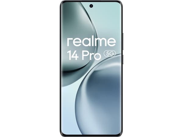 realme 14 Pro 5G, 17,2 cm (6.77"), 8 GB, 256 GB, 50 MP, Android 15, Grå Grå