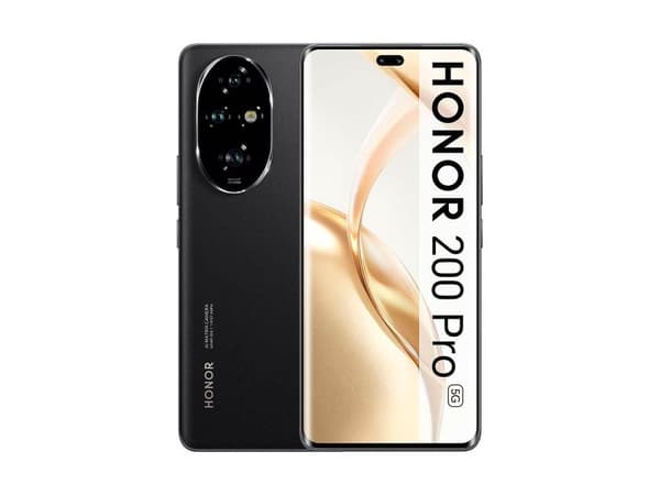 Honor Honor 200 Pro 5G 12/512GB Dual Sim Mobiltelefon Svart