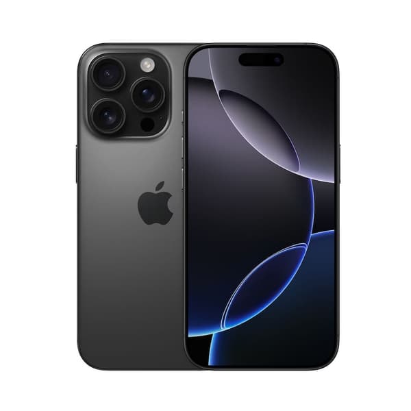 Apple iPhone 16 Pro 6.3'' 128GB - Musta Titaani