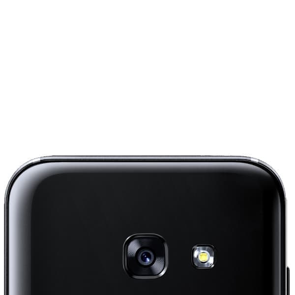 Begagnad Samsung Galaxy A3 (2017) 16GB i bra skick Grade B – Svart