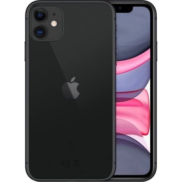 Begagnad iPhone 11 128GB – Klass B (Bra Skick) – Svart