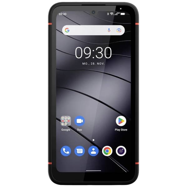 Gigaset GX4 Pro 4G Smartphone 128 GB 15.5 cm (6.1 tum) Svart Android™ 13 Dual-SIM Svart