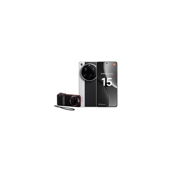 Xiaomi 15 Ultra 16+512GB 6.73" 5G Silver Chrome + Room Kit Sort, Sølv