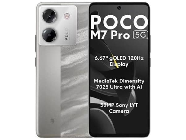 Telefon POCO M7 PRO/12/256GB Sølv MZB0JZNEU POCO