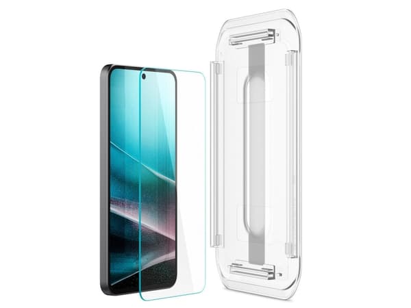 Spigen GLAS.tR EZ Fit, Samsung, Galaxy A36 5G, Reptålig, Transparent, 2 styck