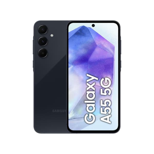 Samsung Galaxy A55 5G smartphone 8/128GB - Awesome Marinblå(Nordisk) Marinblå