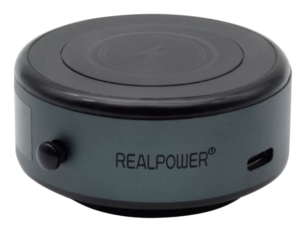 RealPower ChargeAir MAG Car, Mobiltelefon/Smartphone, Passiv holder, Bil, Sort