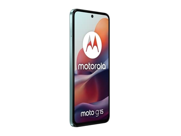 Motorola Moto G15 - 4G pekskärmsmobil - dual-SIM - RAM 8 GB / Internminne 128 GB - microSD slot - LCD-skärm - 6.72" - 2400 x 1080 pixlar (60 Hz) - 2