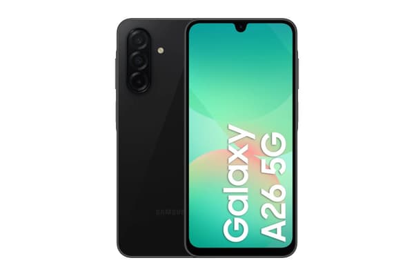 Samsung Galaxy A26, 17 cm (6.7"), 6 GB, 128 GB, 50 MP, Android 15, Black