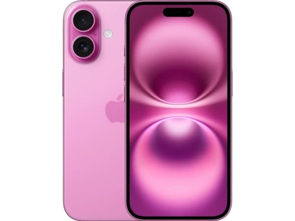 Apple iPhone 16 , 15,5 cm (6.1"), 2556 x 1179 piksler, 128 GB, 48 MP, iOS 18, Rosa