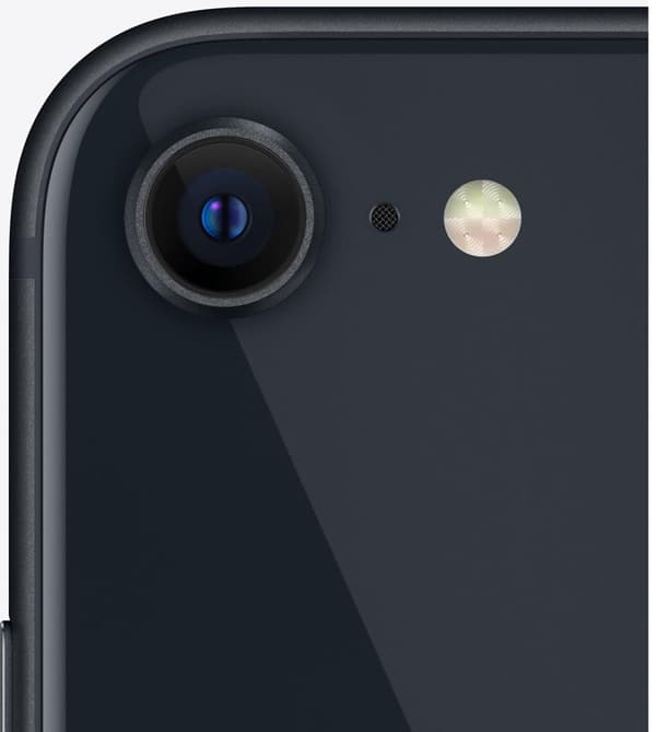 Apple iPhone SE 64GB 5G Gen. 3 Smartphone – Midnatt