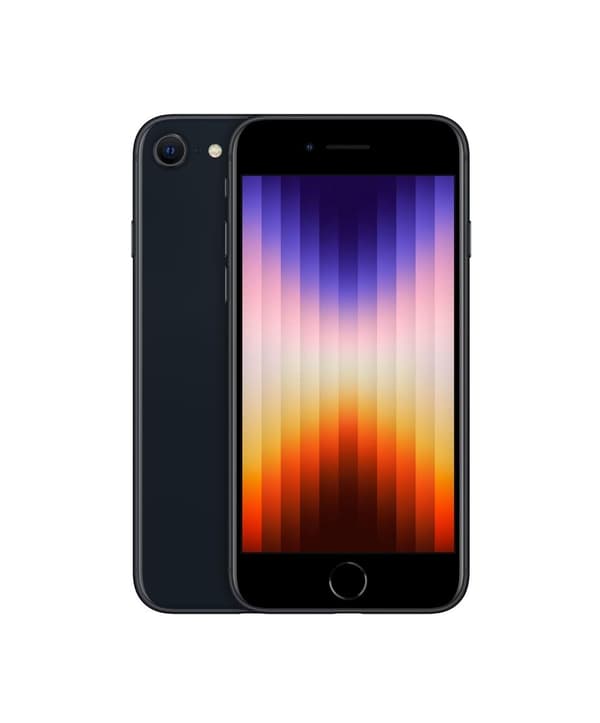 Apple iPhone SE 64GB 5G Gen. 3 Smartphone – Midnatt