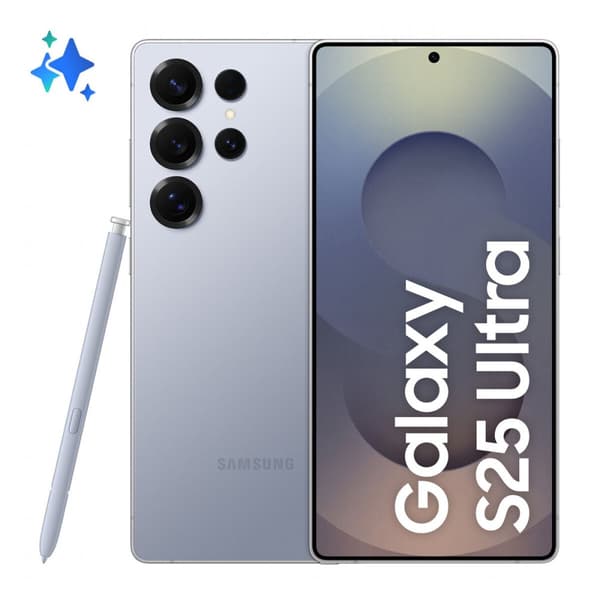 Smartphone Samsung Galaxy S25 Ultra 12 GB RAM 256 GB Blå Silvrig 6,9" Qualcomm Snapdragon 8 Elite