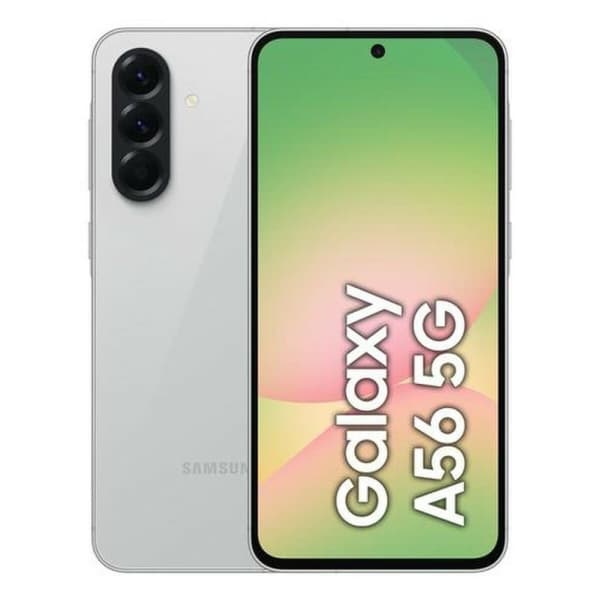 Älypuhelimet Samsung A56 SM-A566B Hopeinen 6,7" 8 GB RAM 128 GB Vaaleanharmaa