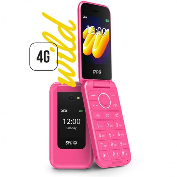Mobiltelefon til ældre mennesker SPC WILD 2336P 2,8" Lyserød
