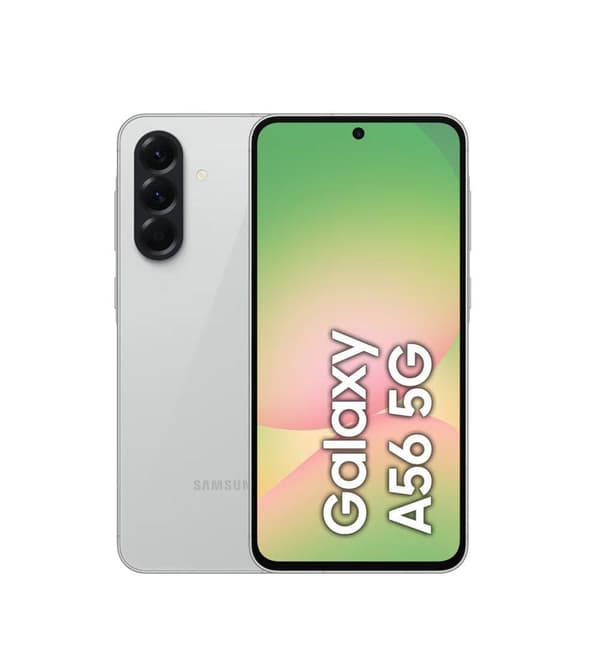 Samsung Galaxy A56 5G 8/128GB Smartphone - Awesome Ljusgrå(EU-Modell) Ljusgrå