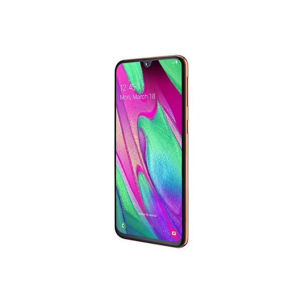 BEGAGNAD Samsung Galaxy A40 2019 64GB Black DS (beg med nyskick skärm)