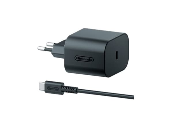 Nintendo 10015096, inomhus, AC, 20 V, 1,5 m, Svart