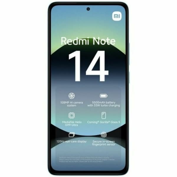 Smartphone Xiaomi Redmi Note 14 HELIO G99 ULTRA 6 GB RAM 128 GB Blå Svart 6,67"
