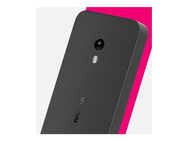 Nokia 235 4G (2024) - 4G funksjonstelefon - dobbelt-SIM - RAM 64 MB / Internminne 128 MB - microSD slot - rear camera 2 MP - svart