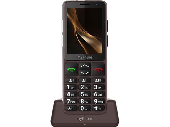 myPhone Bueno LTE Praline Collection | Brown | 2.8 &quot; | IPS | 48 MB | 128 MB | Single SIM | MicroSD | 3G | Bluetooth | Main camera resolution 2 M
