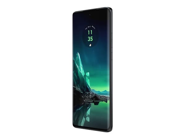 Motorola Edge 40 Neo - 5G smarttelefon - dobbelt-SIM - RAM 12 GB / Internminne 256 GB - pOLED display - 6.55" - 2400 x 1080 piksler (144 Hz) - 2x bak Sort