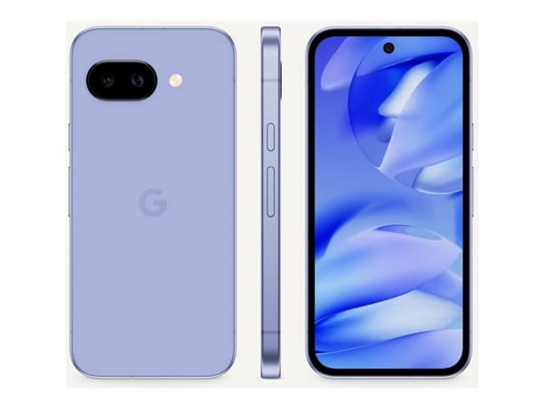 Google Pixel 9A - 5G smarttelefon - dobbelt-SIM - RAM 8 GB / Internminne 128 GB - pOLED display - 6.3" - 2424 x 1080 piksler (120 Hz) - 2x bakkamerae Lilla