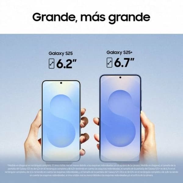 Smartphone Samsung Galaxy S25 6,2" Qualcomm Snapdragon 8 Elite 12 GB RAM 128 GB Marineblå