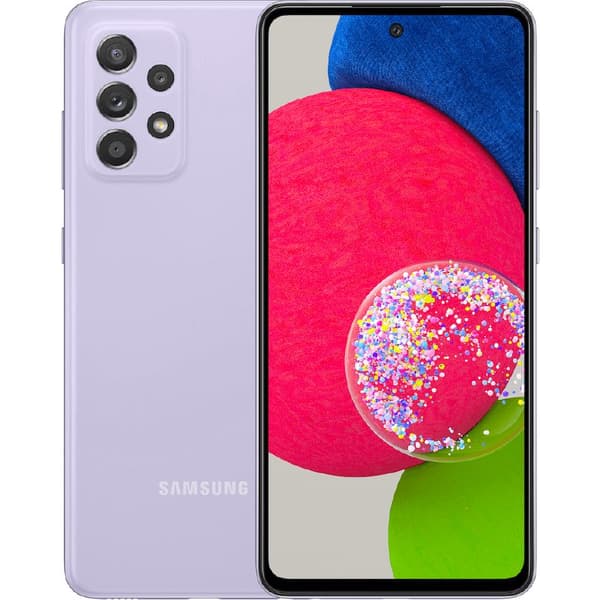 Galaxy A52s 5G Awesome Purple 128 GB Klass A 100% batteri (refurbished) Svart