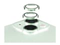 Miniatyrbilde 1 av 5: PanzerGlass Hoops - Linsebeskytter for mobiltelefon - grønn - for Apple iPhone 15, 15 Plus
