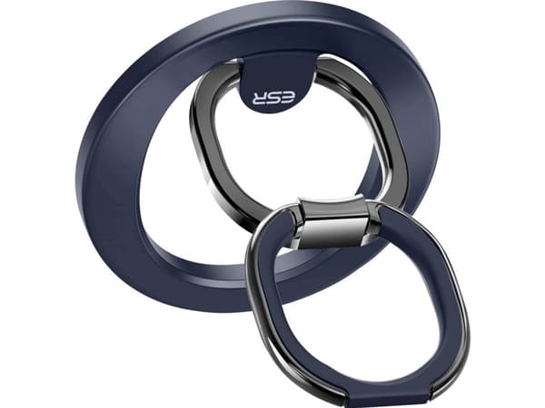 ESR HaloLock Mobiltelefon-stander Blå , Titan Passer til: iPhone 12 mini, iPhone 12, iPhone 12 Pro, iPhone 12 Pro Max, iPhone 13 mini, iPhone 13, iPh