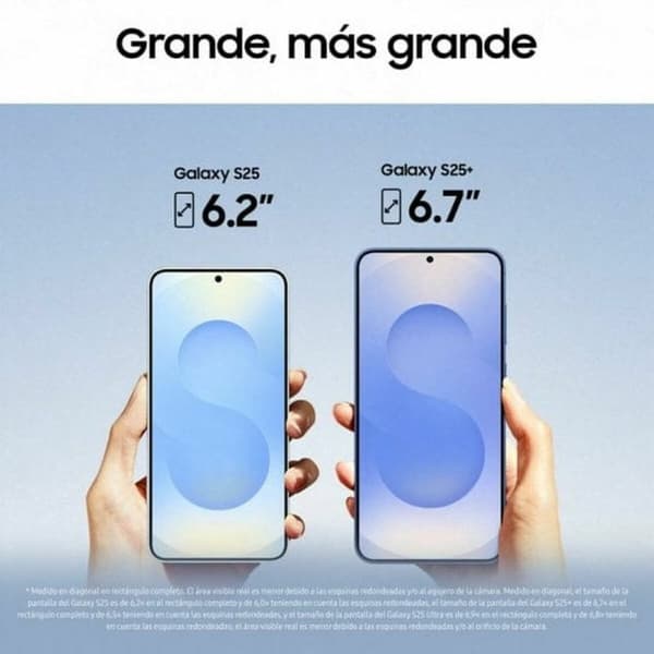 Smartphone Samsung 6,7" Qualcomm Snapdragon 8 Elite 12 GB RAM 256 GB Blå Grå