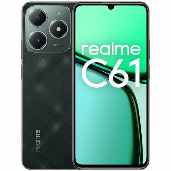 Smarttelefoner Realme 6,74" Unisoc 6 GB RAM 256 GB Svart Grønn