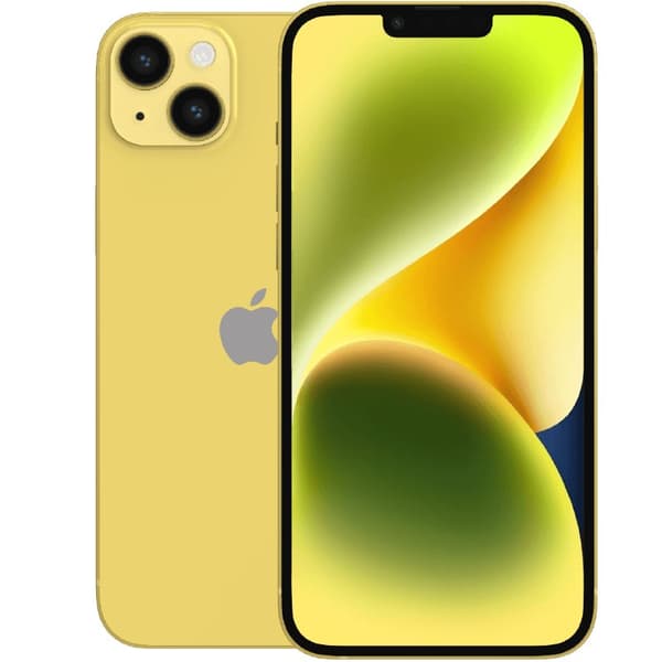 iPhone 14 Plus Yellow 128 GB Klass B 100% batteri (refurbished)