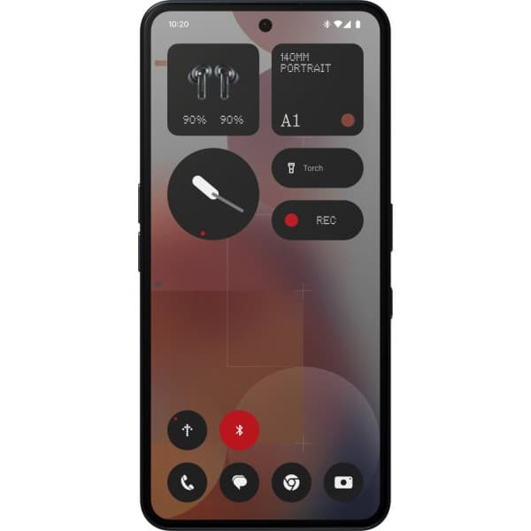 Nothing Phone (3a) Pro telefon, 256/12 GB, svart