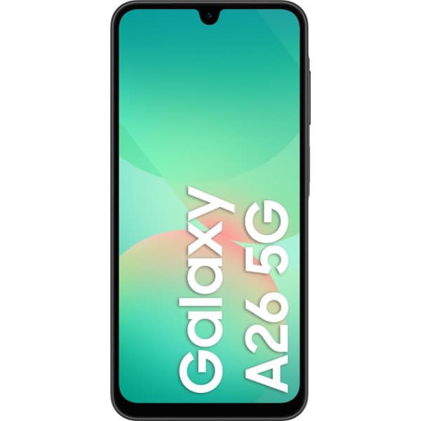 Samsung Galaxy A26 5G-telefon, 256/8 GB, svart