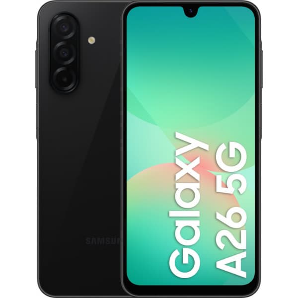 Samsung Galaxy A26 5G-telefon, 256/8 GB, svart