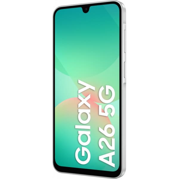 Samsung Galaxy A26 5G-telefon, 256/8 GB, vit