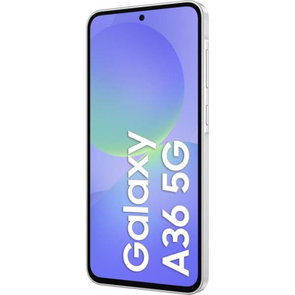Samsung Galaxy A36 5G puhelin, 128/6 Gt, valkoinen