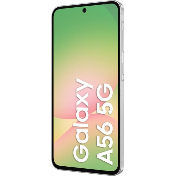 Samsung Galaxy A56 5G-telefon, 256/8 GB, ljusgrå