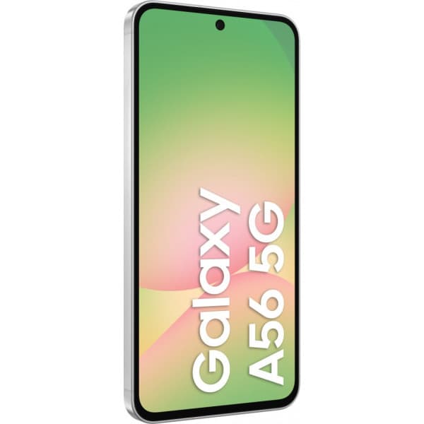 Samsung Galaxy A56 5G-telefon, 256/8 GB, ljusgrå