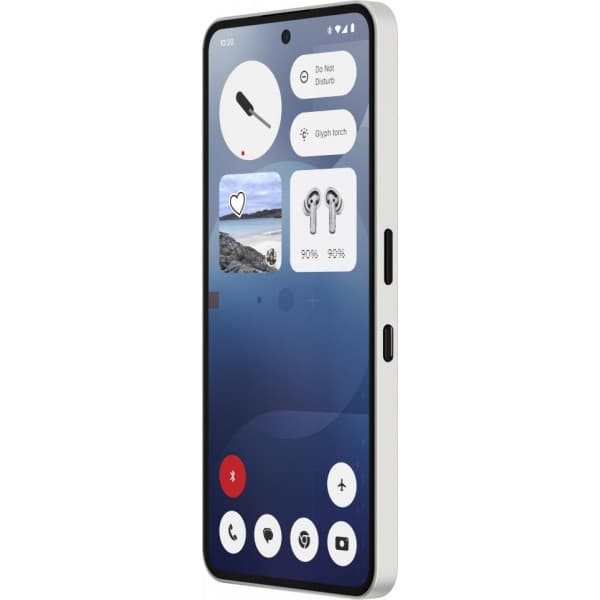 Nothing Phone (3a) mobil, 256/12 GB, vit